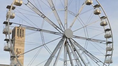 ruota panoramica - piazza Libertà - Ragusa