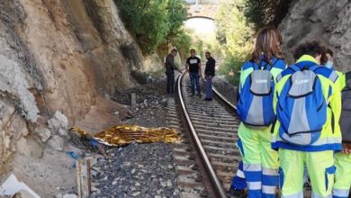 giovane travolto dal treno