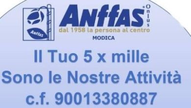 5x1000 - Anffas Modica